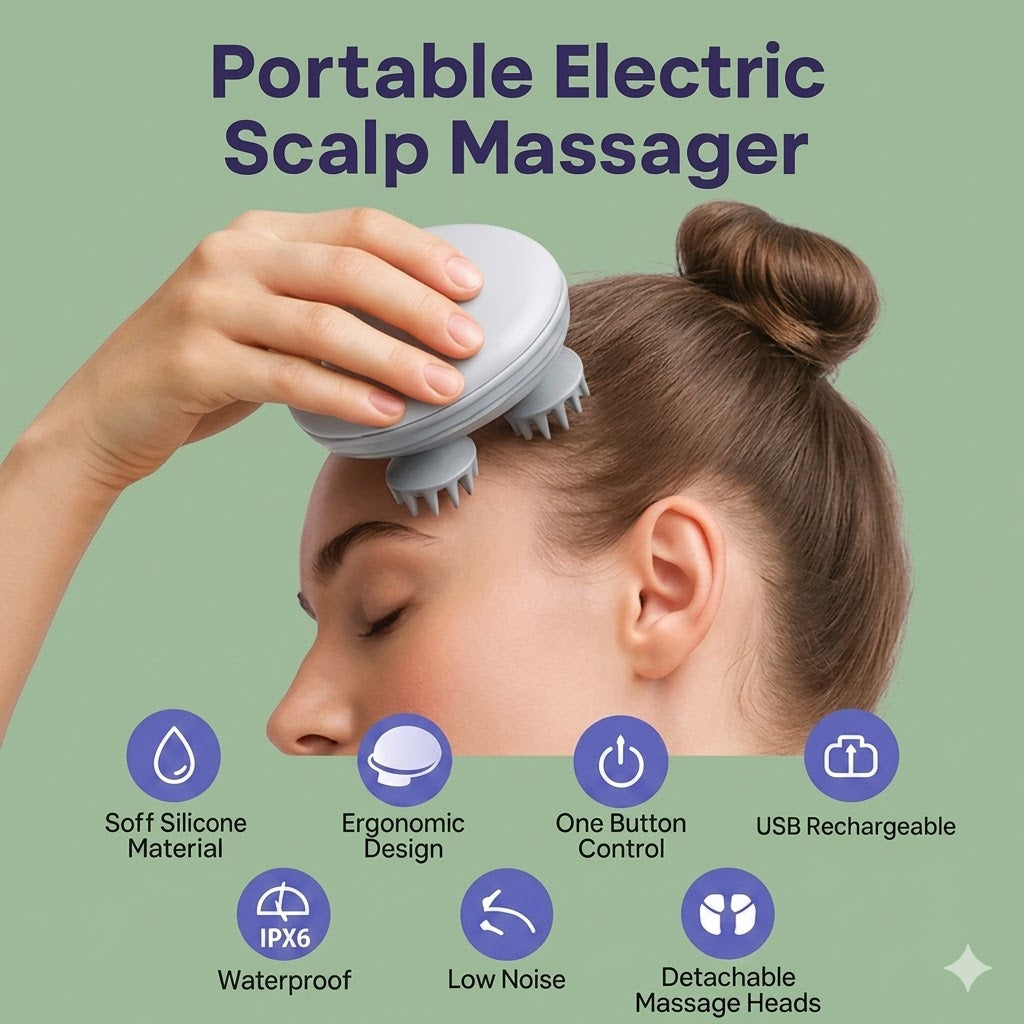 Electric Scalp Massager