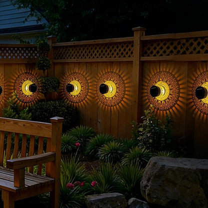 🌞 Vintage Solar Outdoor Lantern (2Pack)