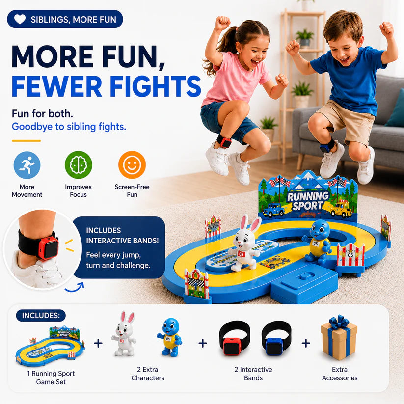 Interactive Racing Game for Kids