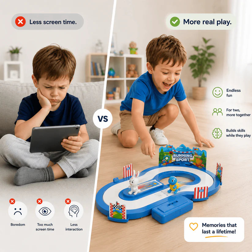 Interactive Racing Game for Kids