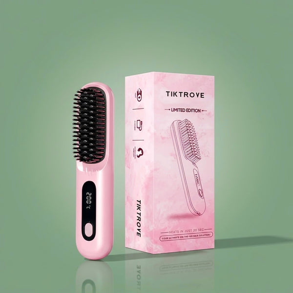 Portable Straightener Brush - GoBrush PRO