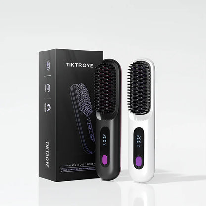 Steamline Pro Steam Straightener Brush 💯