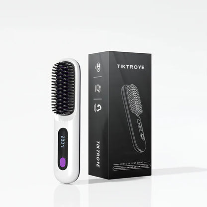 Steamline Pro Steam Straightener Brush 💯