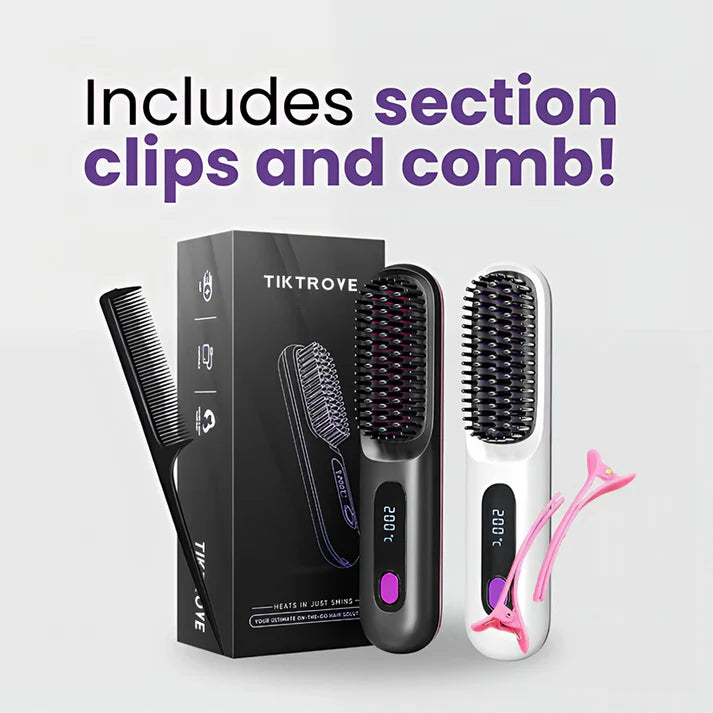 Steamline Pro Steam Straightener Brush 💯