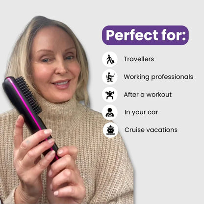 Steamline Pro Steam Straightener Brush 💯