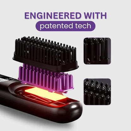 Steamline Pro Steam Straightener Brush 💯