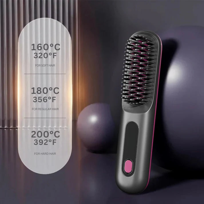 Steamline Pro Steam Straightener Brush 💯